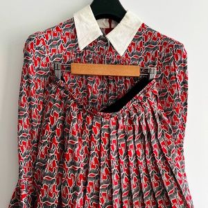 ZARA Women RED ZEBRA Matching SET
